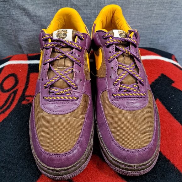 %Size 12 Men Nike Air Force 1 Low Insideout Bison Pro Gold-Vintage A 14 main image 13